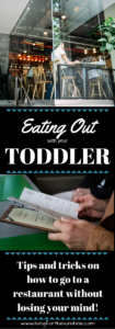 Taking a Toddler to a Restaurant