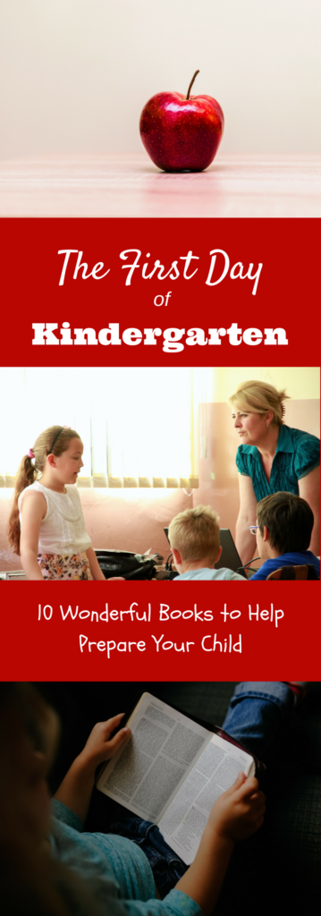 Books to Calm First Day of Kindergarten Jitters