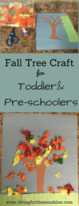 The Cutest Fall Tree Craft for Preschoolers - Living For the Sunshine