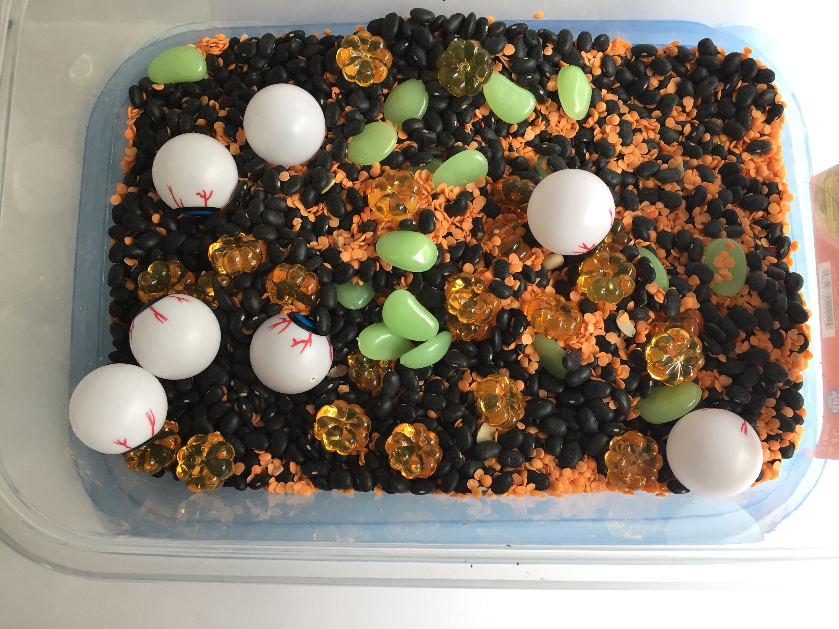 Halloween Sensory Activity for Toddlers