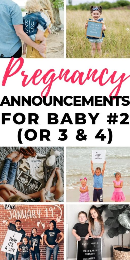 Pregnancy Announcement Wording for Second Baby