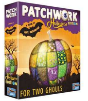 patchwork Halloween board game